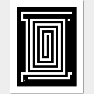 SPAGHETTI - Minimal Pixel Linear Art Posters and Art